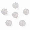 Spray Painted Acrylic Beads MACR-T037-01G-1