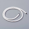 Flat Round Handmade Polymer Clay Bead Spacers X-CLAY-R067-3.0mm-17-3