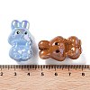 UV Plating Iridescent Acrylic Beads MACR-D032-10-3