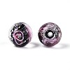 Handmade Foil Lampwork Beads LAMP-T021-33B-3