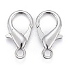 Zinc Alloy Lobster Claw Clasps E107-2