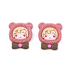 Opaque Resin Cabochons CRES-N021-106-1