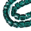 Transparent Glass Beads Strands LS-GLAA-R041-8x8mm-A16-3
