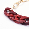 Chain Bracelets BJEW-JB05127-01-3