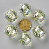 Transparent Acrylic Beads MACR-S370-B20-728-3