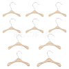 10Pcs 3 Styles Wood Clothes Hanger for Dog Cat AJEW-DR0001-09-1