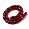 Opaque Glass Beads Strands GLAA-NH0002-B07-2
