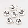 Tibetan Style Alloy Pendants X-TIBE-Q075-45AS-LF-1