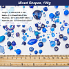 100G 5 Styles Acrylic Beads OACR-SC0001-72C-2