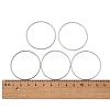 Tarnish Resistant 304 Stainless Steel Linking Ring STAS-T047-15C-3