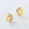 304 Stainless Steel & Resin Stud Earrings for Women GJ4743-2-1