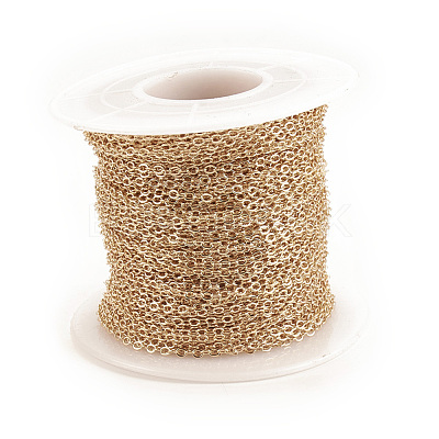 Brass Cable Chains CHC-S003-14G-1
