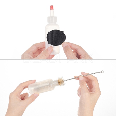 Plastic Graduated Squeeze Bottles AJEW-BC0001-03B-1