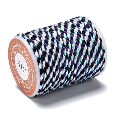 4-Ply Polycotton Cord with Metallic Thread OCOR-Z003-D96-1