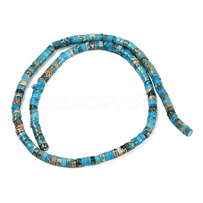 Natural Imperial Jasper Beads Strands G-Q171-A01-01L-1