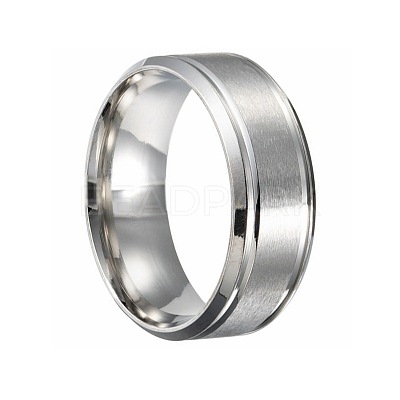201 Stainless Steel Finger Rings for Men WG1765E-28-1