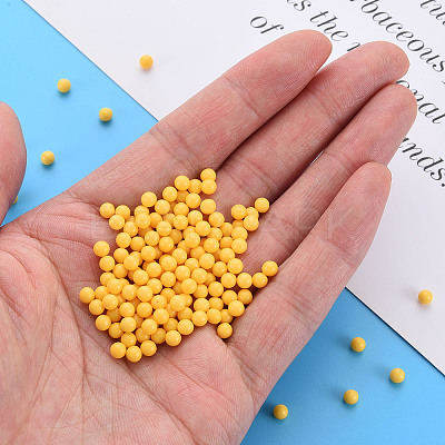 Opaque Acrylic Beads X-MACR-S373-62A-03-1