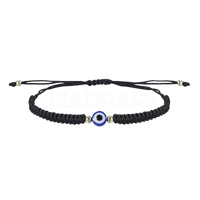 Hamsa Hand with Evil Eye Bead Braided Bead Bracelets SX3134-4-1