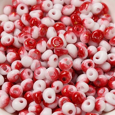 Baking Paint Glass Seed Beads SEED-F006-01A-06-1