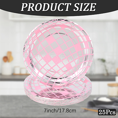 Paper Disco Party Dish AJEW-WH20011-57A-02-1