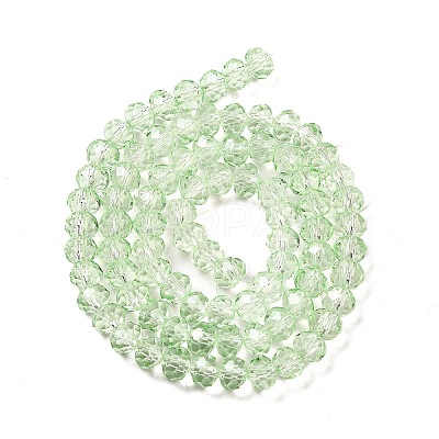 Transparent Baking Paint Glass Beads X1-DGLA-A034-T6mm-D10-1
