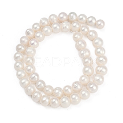 Natural Cultured Freshwater Pearl Beads Strands PEAR-I007-07J-04A-1