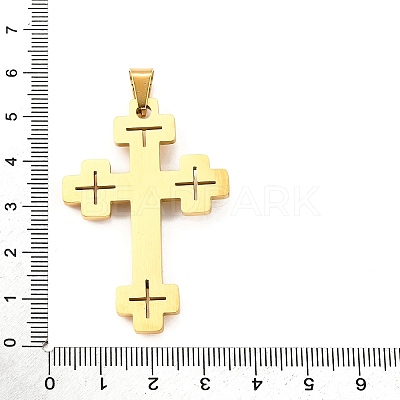 304 Stainless Steel Big Pendants STAS-R171-02G-1