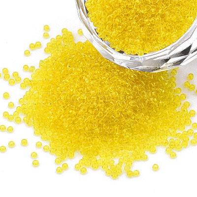 15/0 Transparent Czech Glass Seed Beads SEED-N004-004-25-1