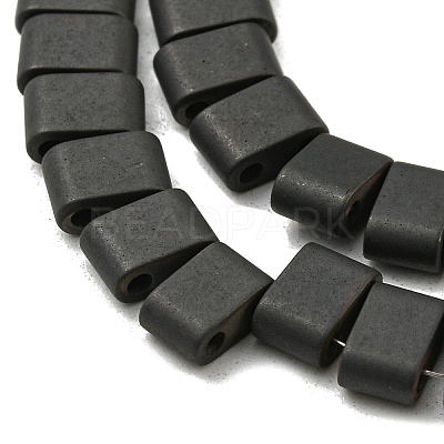 Electroplated Non-magnetic Synthetic Hematite Beads Strands G-C106-B01-14B-1