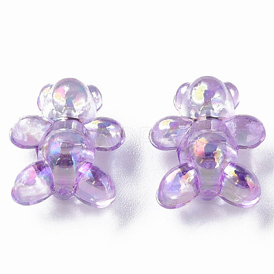 Transparent Acrylic Beads MACR-S154-127-C04-1