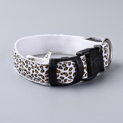 Adjustable Polyester LED Dog Collar MP-H001-A07-1