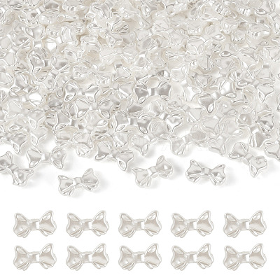 200Pcs ABS Imitation Pearl Beads OACR-TA0003-84C-1