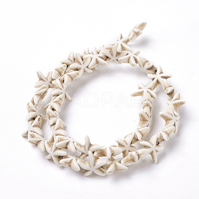Synthetic Turquoise Beads Strands X-TURQ-L029-03B-1