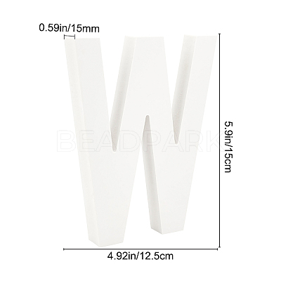 Wooden Letter Ornaments WOOD-GF0001-15-23-1