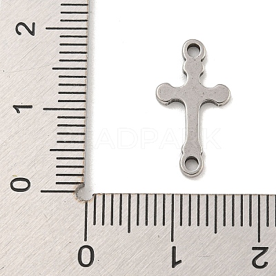 201 Stainless Steel Connector Charms STAS-S146-08P-1