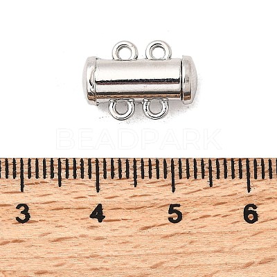 Brass Slide Lock Clasps DIY-F910-01A-P-1