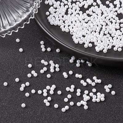 ABS Plastic Imitation Pearl Beads KY-KY0001-51-1