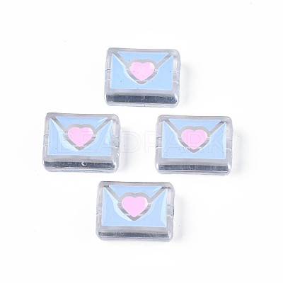 Transparent Acrylic Beads X-ACRC-S039-11-1