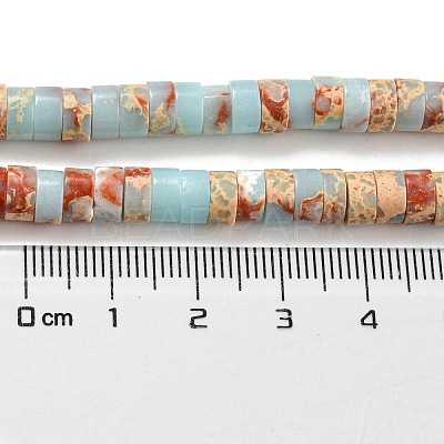 Synthetic Imperial Jasper Dyed Beads Strands G-D077-D01-01E-1