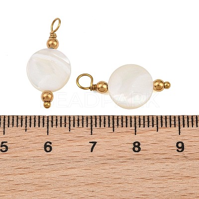 Natural Freshwater Shell Pendants SH-CBA5EEC-09G-1
