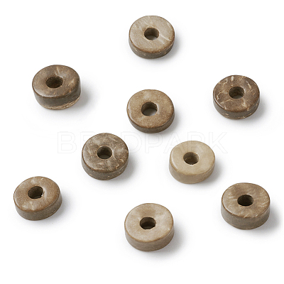 Dyed Donut Coconut Beads COCB-TA0001-01-1