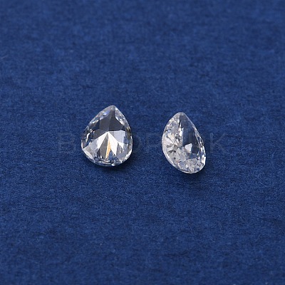 Teardrop-Shaped Cubic Zirconia Cabochons X1-ZIRC-TAC0004-02A-1