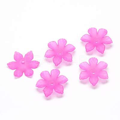 Transparent Acrylic Beads FACR-S005-M-1