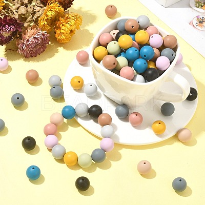 Food Grade Eco-Friendly Silicone Beads SIL-CJ0001-10-1