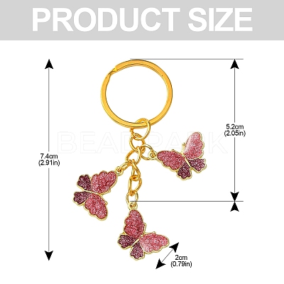 Alloy Enamel Keychain KEYC-YW00017-01-1