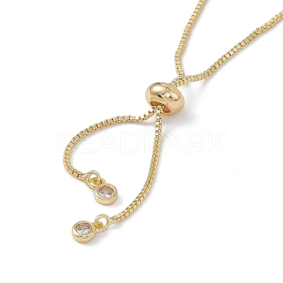 Brass Box Chains Slider Bracelet Makings KK-E068-VD012-2-1
