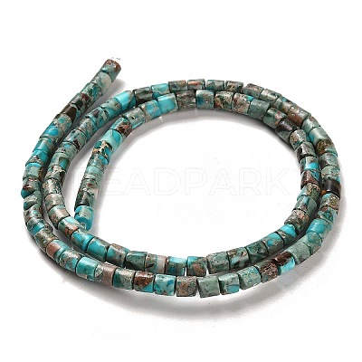 Synthetic Regalite/Imperial Jasper/Sea Sediment Jasper Beads Strands G-F765-E06-01-1