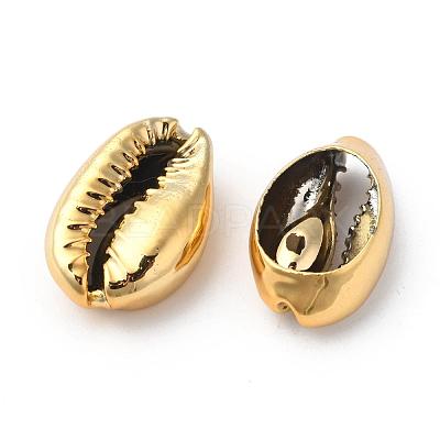Electroplated Shell Beads BSHE-O017-13G-1