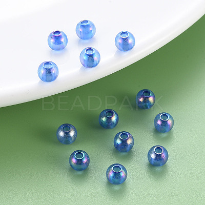 Transparent Acrylic Beads MACR-S370-B6mm-751-1