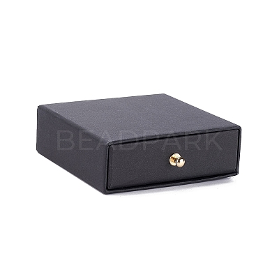 Square Paper Drawer Jewelry Set Box CON-C011-03A-01-1